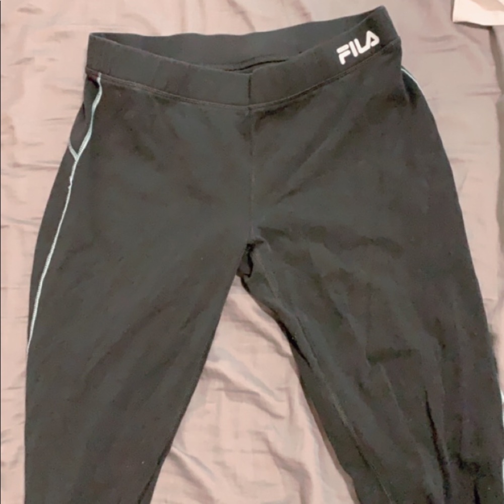 Black Fila Leggings